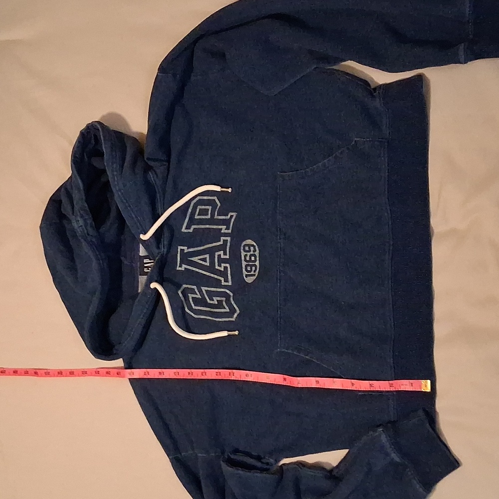 GAP Denim Blue Hoodie, XS